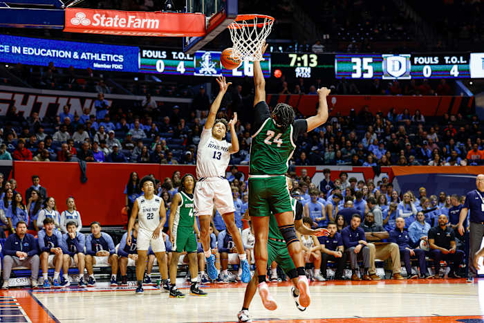 DePaul Prep Peoria Richwoods Illinois boys basketball March 8 2024 Nate Latsch 26619